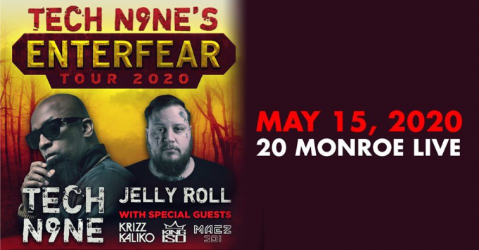 Tech N9ne, Krizz Kaliko, Jelly Roll & King Iso at Sunshine Theatre