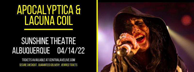 Apocalyptica & Lacuna Coil at Sunshine Theatre