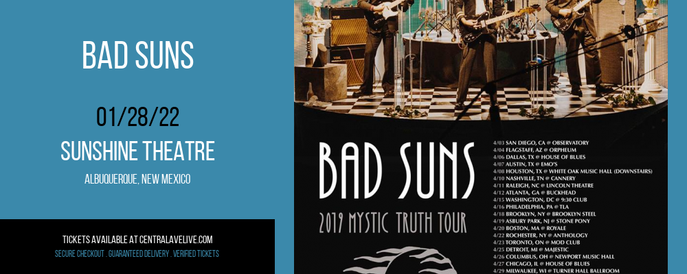 Bad Suns at Sunshine Theatre