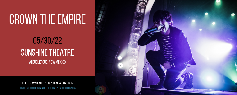 Crown The Empire at Sunshine Theatre tickets Crown The Empire at Sunshine Theatre