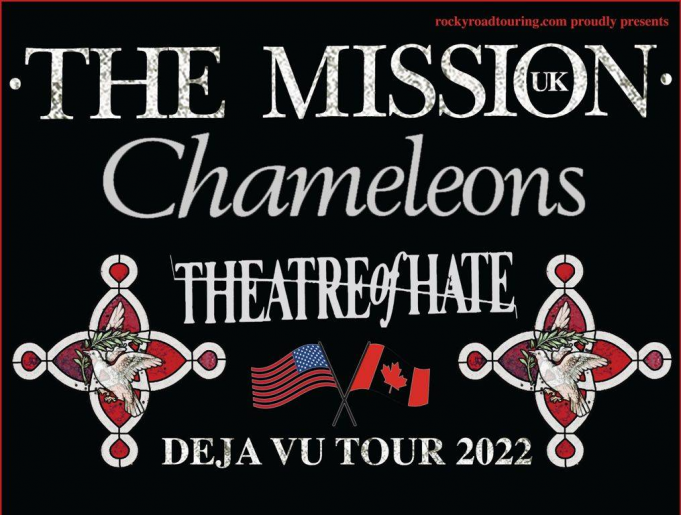 The Mission UK, The Chameleons & Theatre Of Hate at Brighton Music Hall