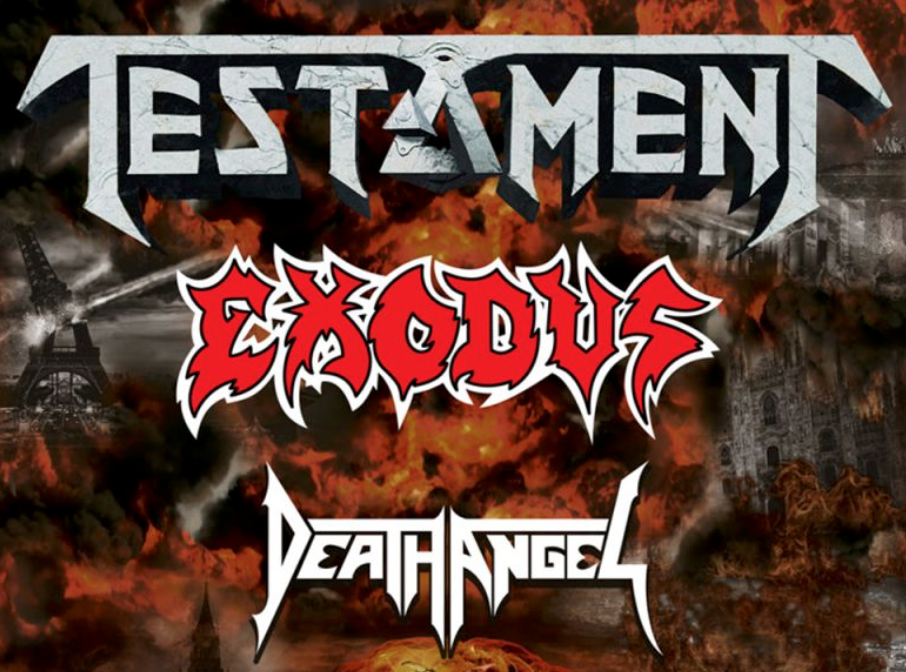 Testament, Exodus & Death Angel at Sunshine Theatre