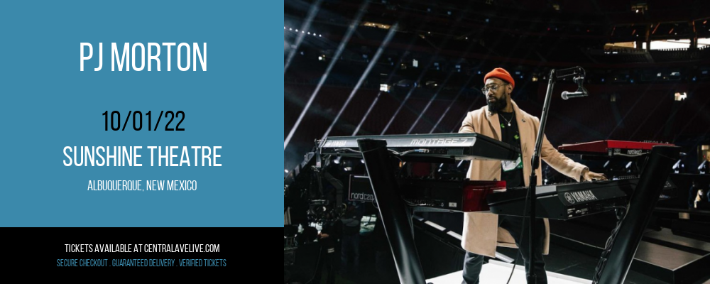 PJ Morton at Sunshine Theatre tickets PJ Morton at Sunshine Theatre