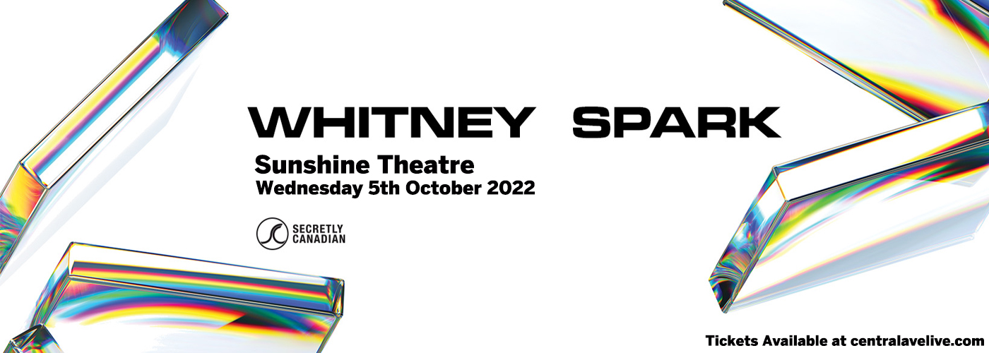 Whitney at Sunshine Theatre