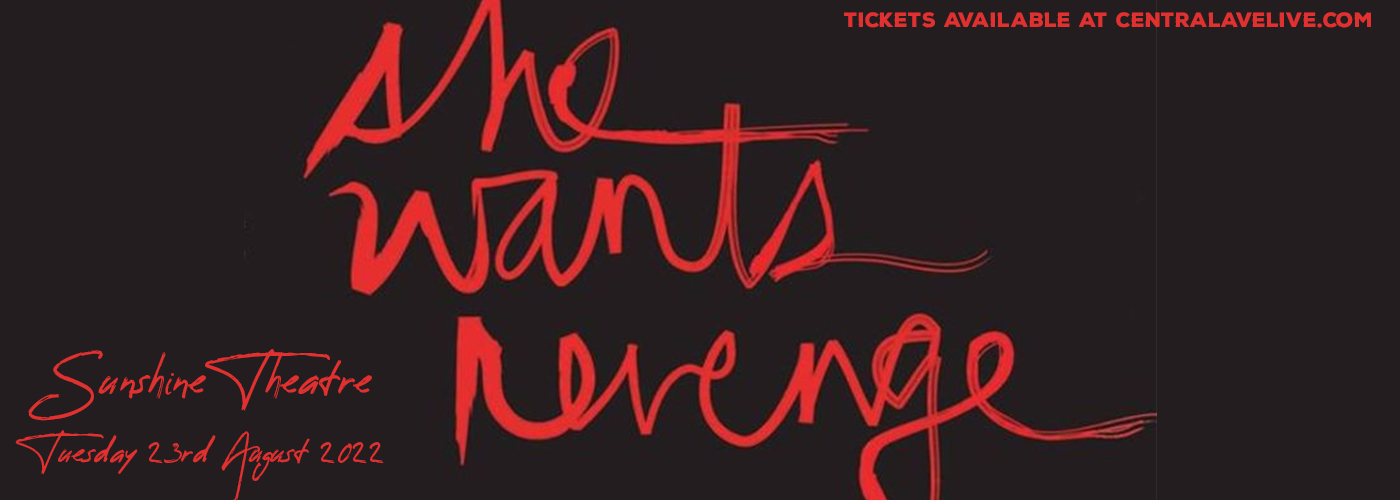 She Wants Revenge at Sunshine Theatre tickets She Wants Revenge at Sunshine Theatre