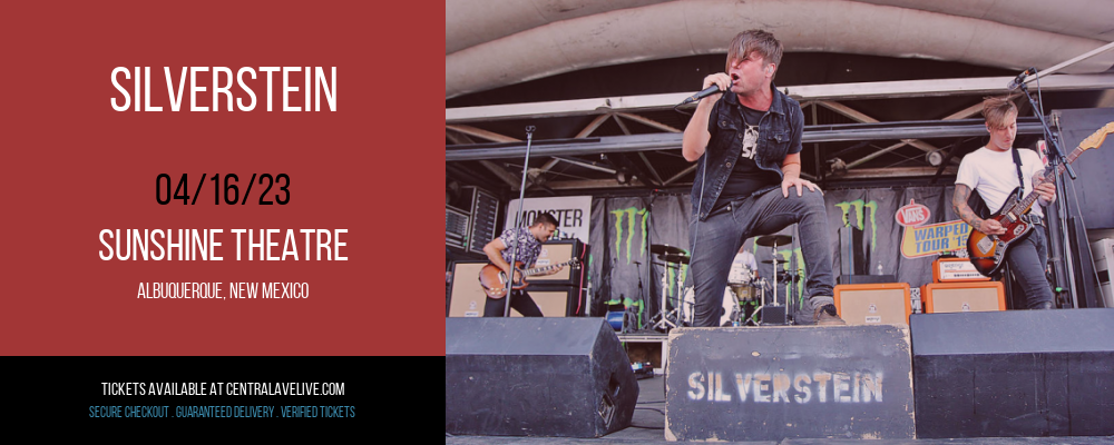Silverstein at Sunshine Theatre tickets Silverstein at Sunshine Theatre