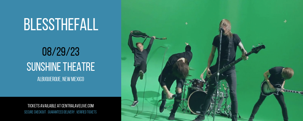 Blessthefall at Sunshine Theatre tickets Blessthefall at Sunshine Theatre