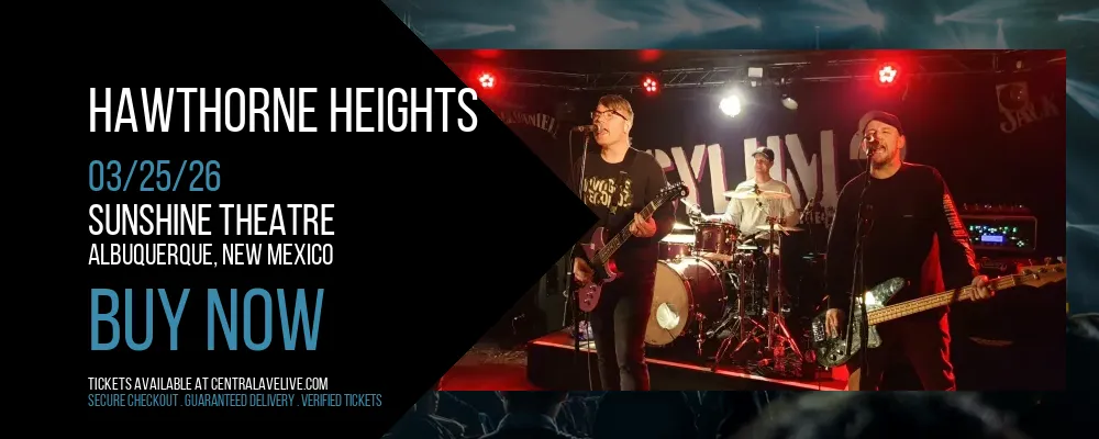Hawthorne Heights at Sunshine Theatre