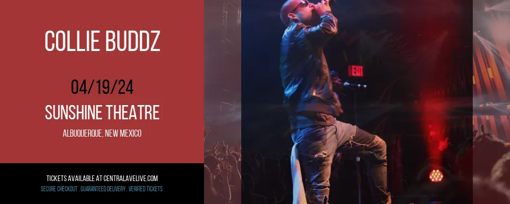 Collie Buddz at Sunshine Theatre