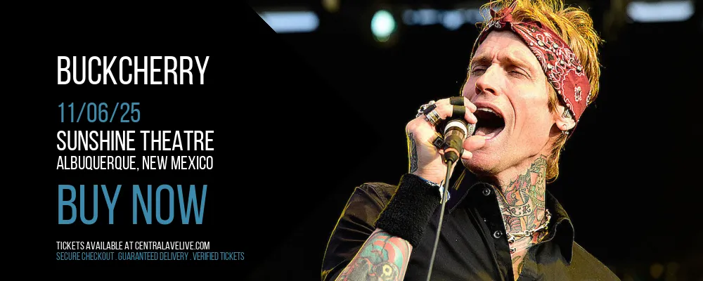 Buckcherry at Sunshine Theatre