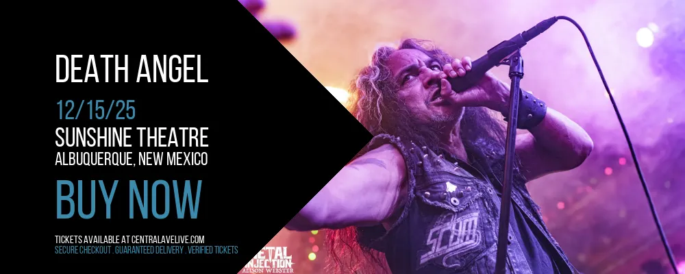 Death Angel at Sunshine Theatre
