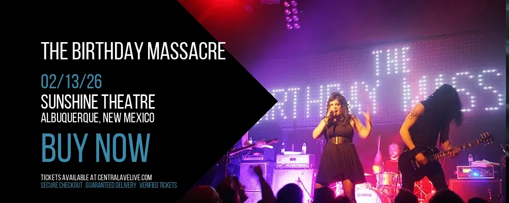 The Birthday Massacre at Sunshine Theatre