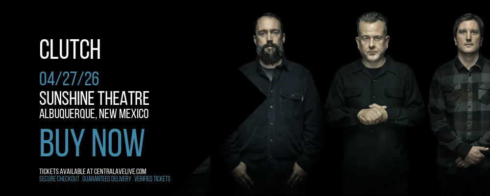 Clutch at Sunshine Theatre