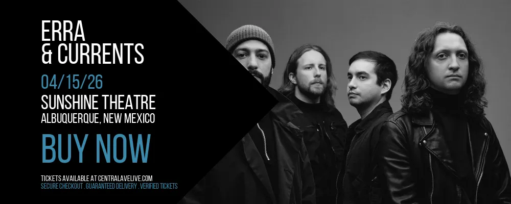Erra & Currents at Sunshine Theatre