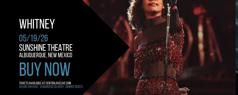 Whitney at Sunshine Theatre