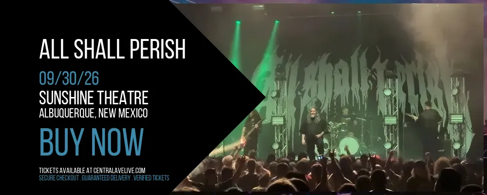 All Shall Perish at Sunshine Theatre